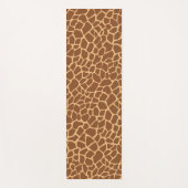 Giraffe Animal Print Camouflage Yogamat (Voorkant)