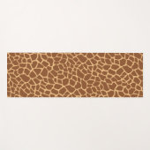 Giraffe Animal Print Camouflage Yogamat (Voorkant (horizontaal))