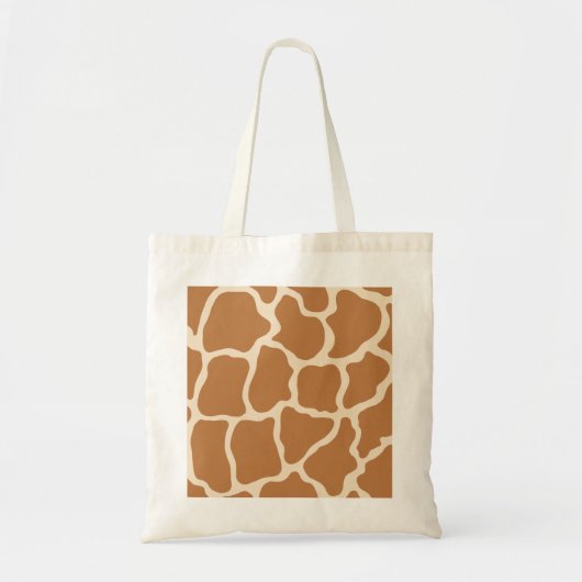 Giraffe Animal Print Canvas tas (Voorkant)