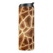 Giraffe Animal Print Thermosbeker (Gedraaid links)