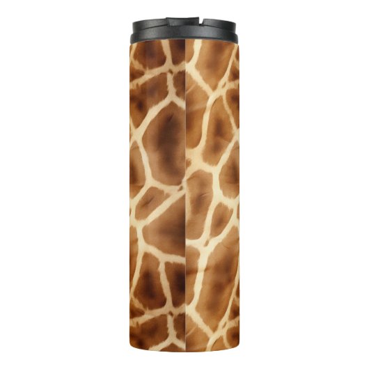 Giraffe Animal Print Thermosbeker (Achterkant)