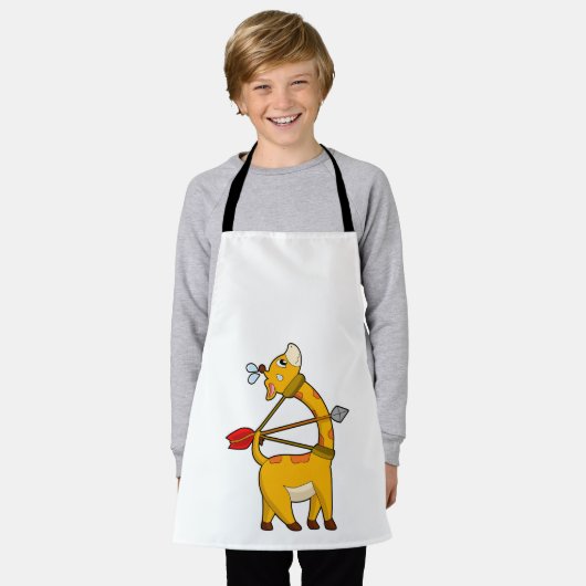 Giraffe Archer Arrow Bow Schort (Gedragen)