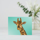 GIRAFFE ART BRIEFKAARTEN (Staand voorkant)