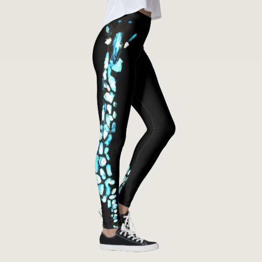 Giraffe Art Funny Wild Animal Leggings (Rechts)