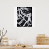 Giraffe Art Print Modern (Keuken)
