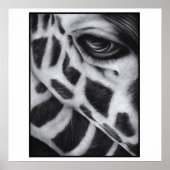 Giraffe Art Print Modern (Voorkant)