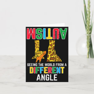 Giraffe-autisme Ziet Wereld vanuit Andere Hoek Bew Kaart