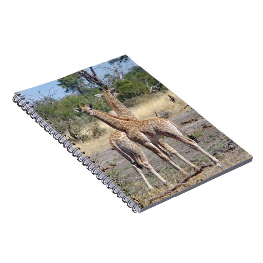 Giraffe Babies spiral notitieboek (Rechterzijde)