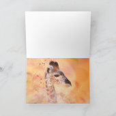 GIRAFFE BABY AFRIKA KAART (Binnen)