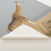 Giraffe Baby banket Small Sherpa Deken (3/4)