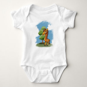 Giraffe Baby Bodysuit