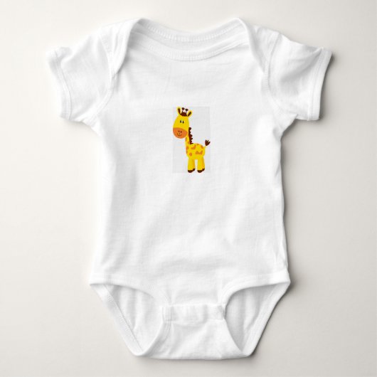Giraffe baby romper (Voorkant)