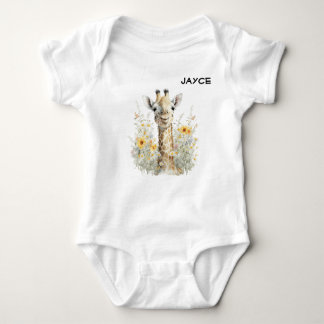 Giraffe Baby  Romper