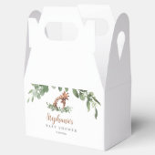 Giraffe Baby shower Bedankdoosjes (Geopend)