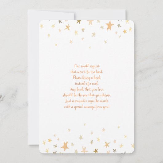 Giraffe Baby shower Boy Invitation Kaart (Achterkant)