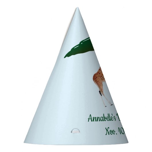 Giraffe Baby shower Feesthoedjes (Links)