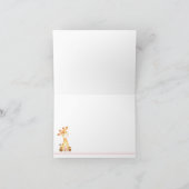 Giraffe Baby shower Hartelijk dank voor uw kaarten (Binnen)