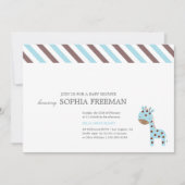 GIRAFFE | BABY SHOWER INVITATIE KAART (Voorkant)