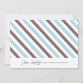 GIRAFFE | BABY SHOWER INVITATIE KAART (Achterkant)