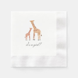 Giraffe Baby shower Servetten