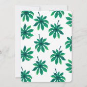 Giraffe Baby shower Uitnodiging (Achterkant)