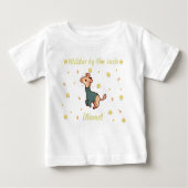 Giraffe Baby Tee – Custom Name (Voorkant)