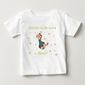 Giraffe Baby Tee – Custom Name
