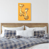 GIRAFFE BABY'S CANVAS AFDRUK (Insitu (Slaapkamer))