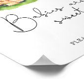 Giraffe - baby's zijn lief poster (Hoek)