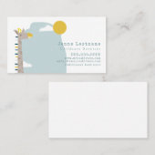 Giraffe Babysitter Childcare Nanny Visitekaartje (Voorkant / Achterkant)