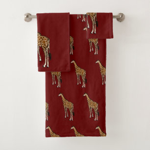 Giraffe Bad Handdoek
