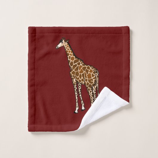Giraffe Bad Handdoek (Wasdoekje)