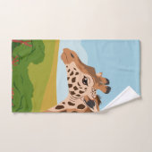 Giraffe Bad Handdoek (Handdoek)