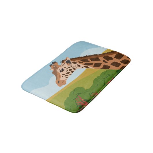 Giraffe Badmat (Gekanteld)