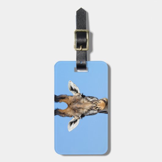 Giraffe Bagagelabel (Voorkant verticaal)