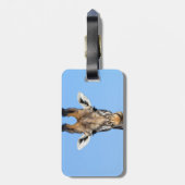 Giraffe Bagagelabel (Achterkant verticaal)