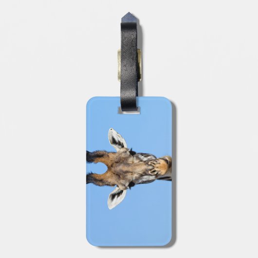 Giraffe Bagagelabel (Achterkant verticaal)