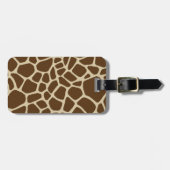 Giraffe Bagagelabel (Voorkant horizontaal)