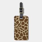 Giraffe Bagagelabel (Voorkant verticaal)