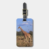 Giraffe Bagagelabel (Voorkant verticaal)