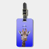 Giraffe Bagagelabel (Voorkant verticaal)