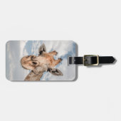 Giraffe Bagagelabel (Voorkant horizontaal)
