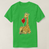 Giraffe Ballon 2 T-shirt (Design voorkant)