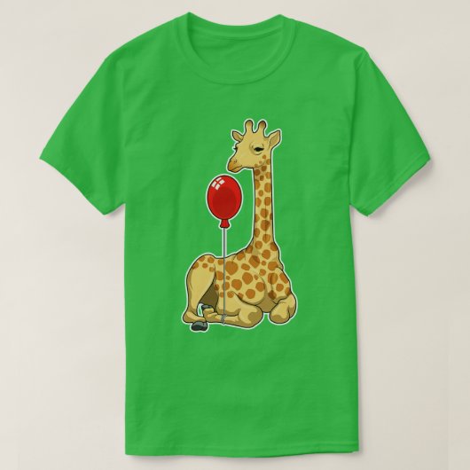 Giraffe Ballon 2 T-shirt (Design voorkant)