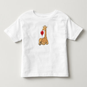Giraffe ballon kinder shirts