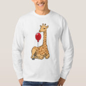 Giraffe ballon t-shirt (Voorkant)