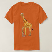 Giraffe Baseball Baseball T-shirt (Design voorkant)