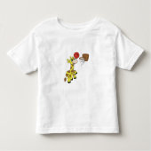 Giraffe Basketball Kinder Shirts (Voorkant)