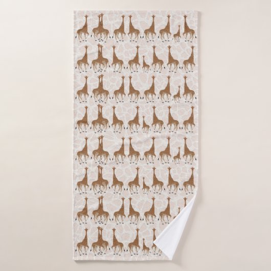Giraffe Bath Towel Badhanddoek (Badhanddoek)