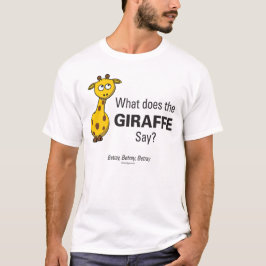 Giraffe Betray Mannen Basic T-Shirt